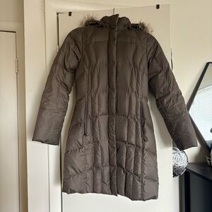 Women's Brown Puffer Coat
